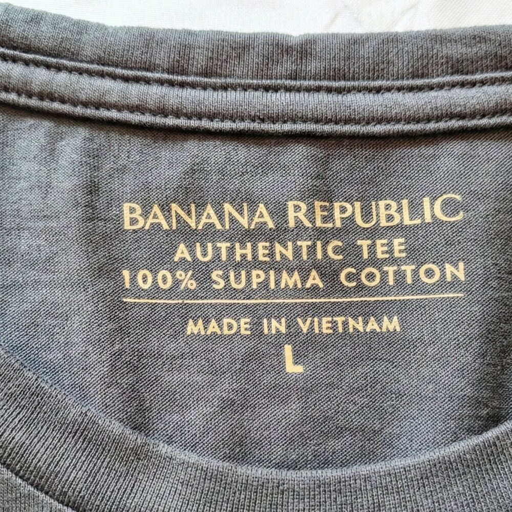 Banana Republic | SUPIMA® Cotton Henley T-Shirt | Size Large - Picture 8 of 11